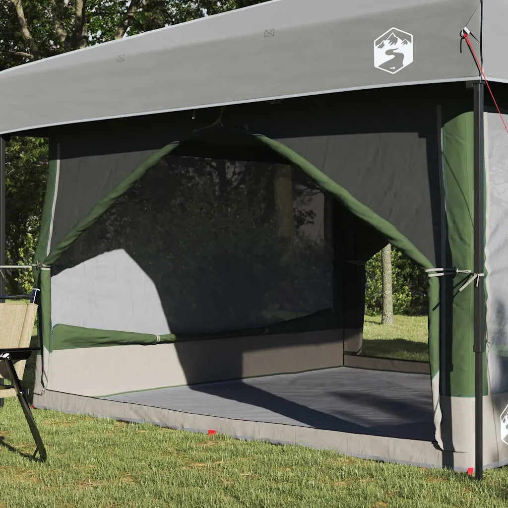 Tenda interna per 7 persone Verde e Grigio 300 x 300 x 250 cm