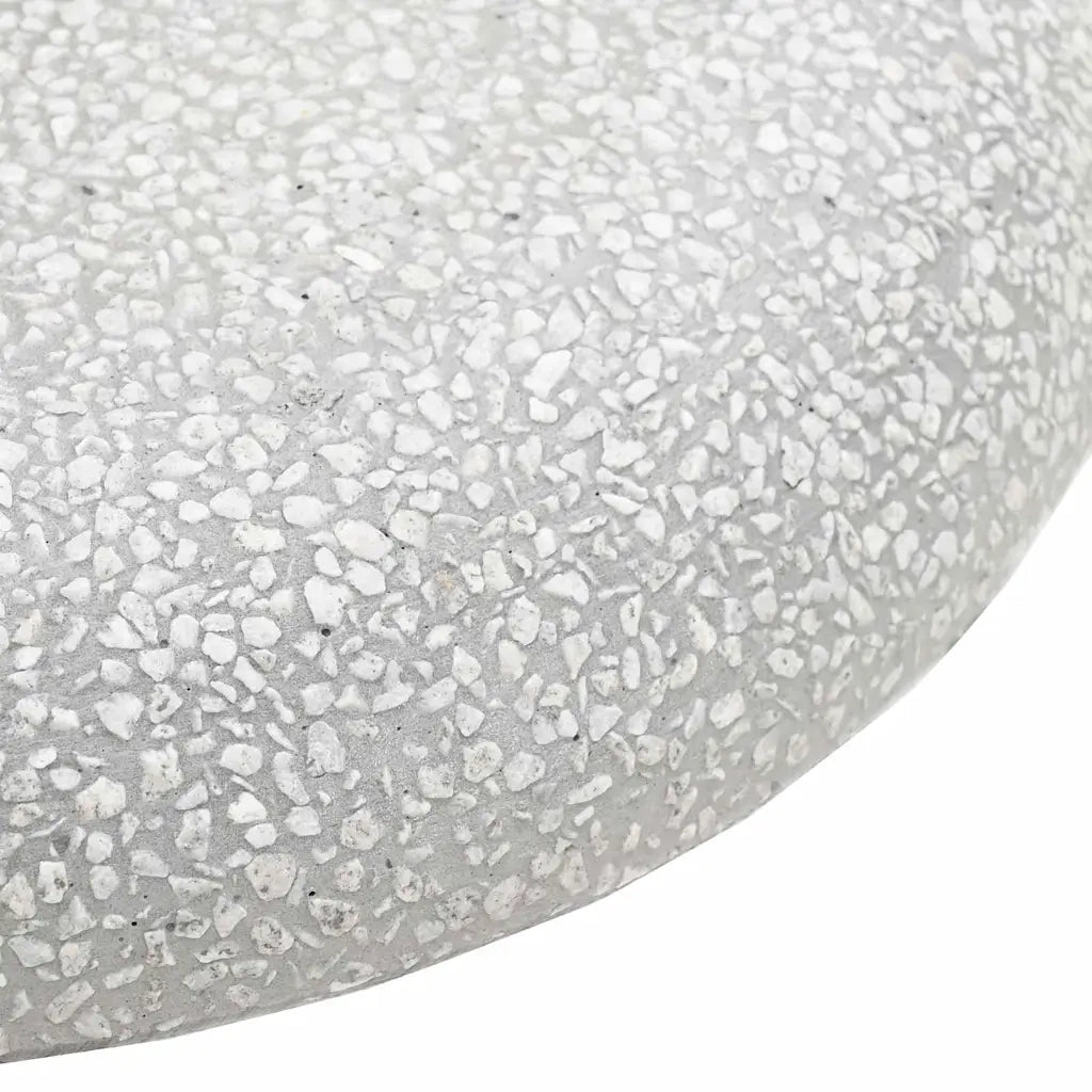 Base per ombrellone 21kg Grigio chiaro Calcestruzzo Rotondo CFW2106639