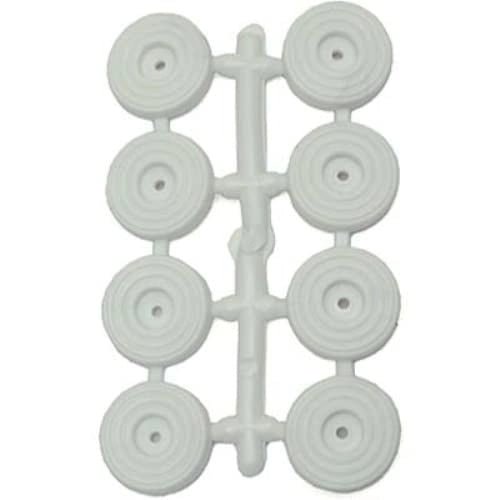 Gommino Sottosedia Pronty Bianco con Vite Ø 25 mm 8 Pezzi