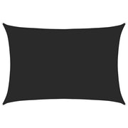 Vela Parasole | Telo Ombra | Vela da ombra 160 g/m2 Nera 5x7 m in HDPE
