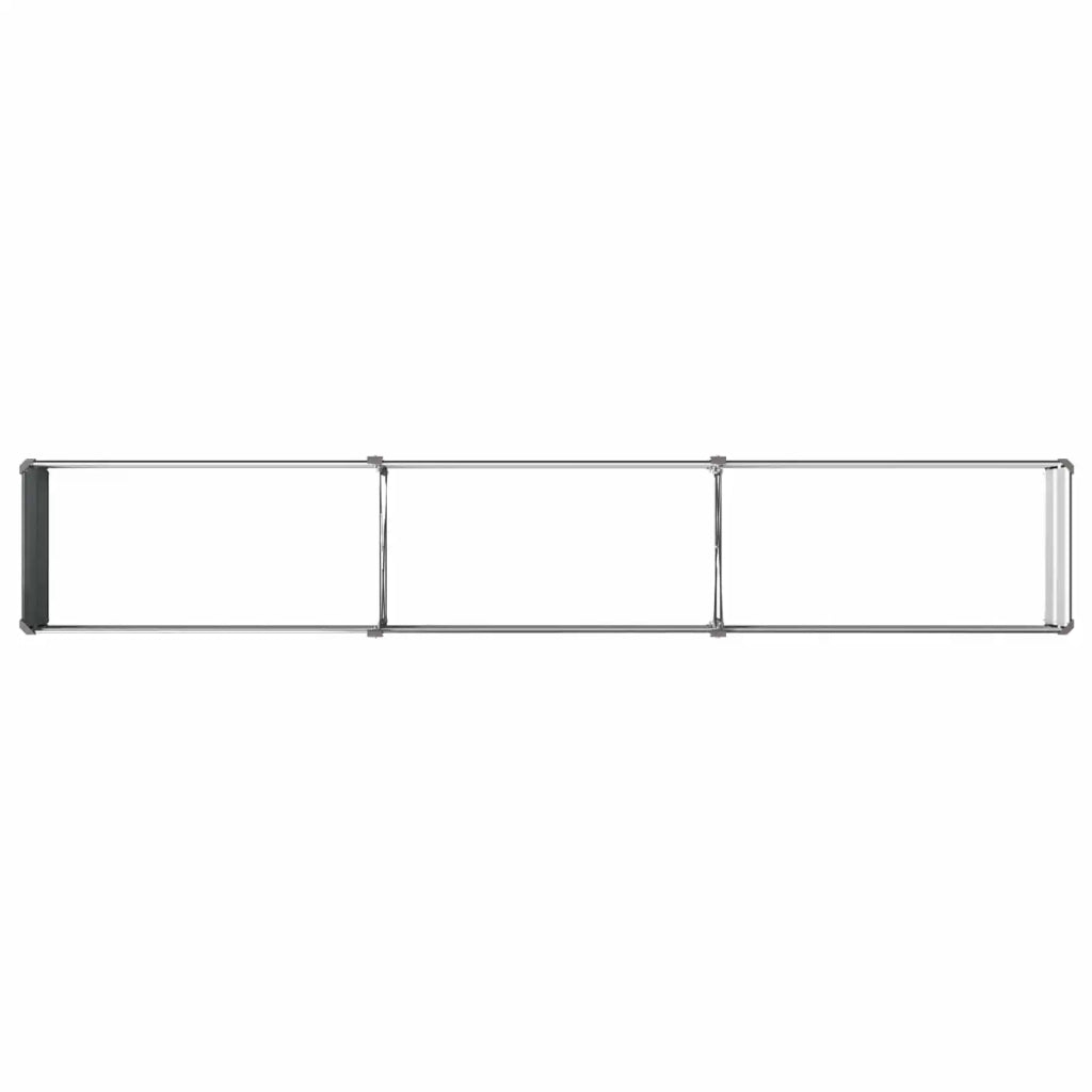 Letto rialzato da giardino Antracite 240 x 40 x 24 cm 8006334