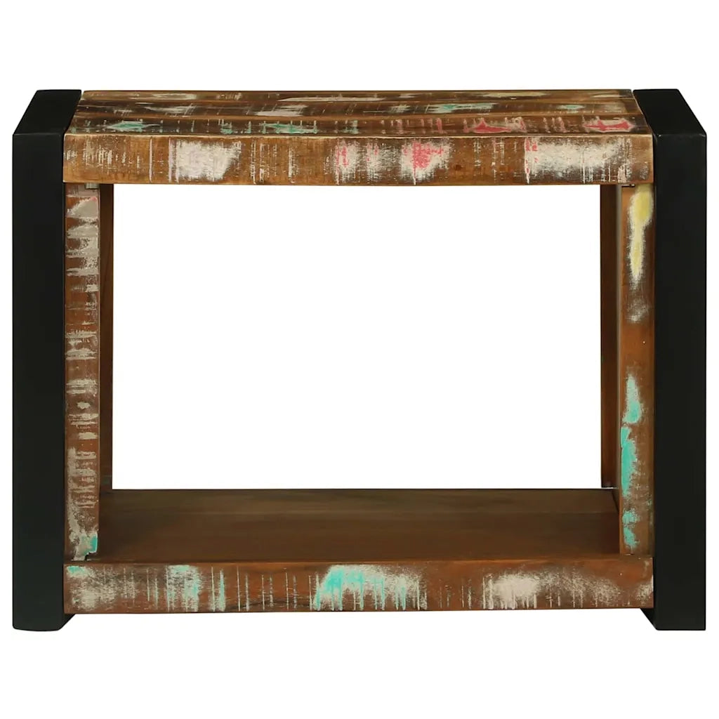 Cubetto da Parete Marrone Legno Recuperato Massello CFW7574386