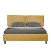 Letto Matrimoniale 160x190 cm con Rete e Contenitore Sleeper Ocra