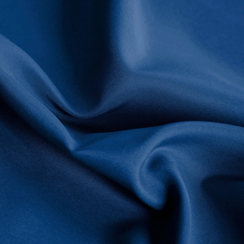 Tenda Porta Finestra 140x280 Cm Raso Sintetico 1 Pannello Coprente Occhielli Acciaio Blu