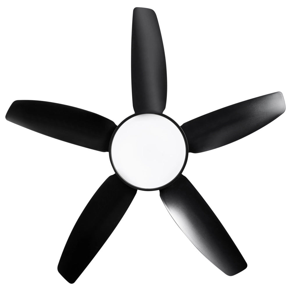 Ventilatore da soffitto con luce Materiale sintetico nero Telecomando Moderno Soggiorno scandinavo