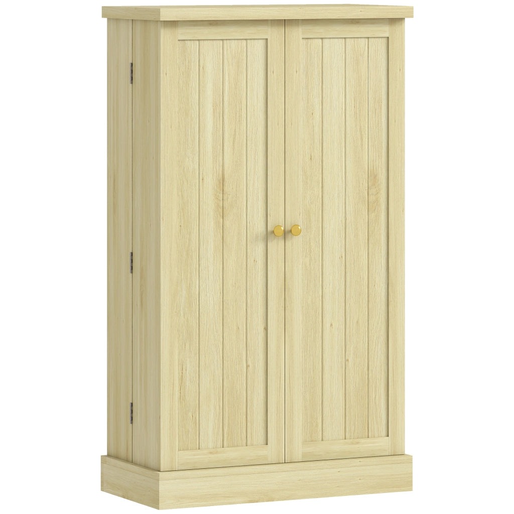 Dispensa 104 cm. 12 rastrelliere spezie. ripiani regolabili. legno naturale.