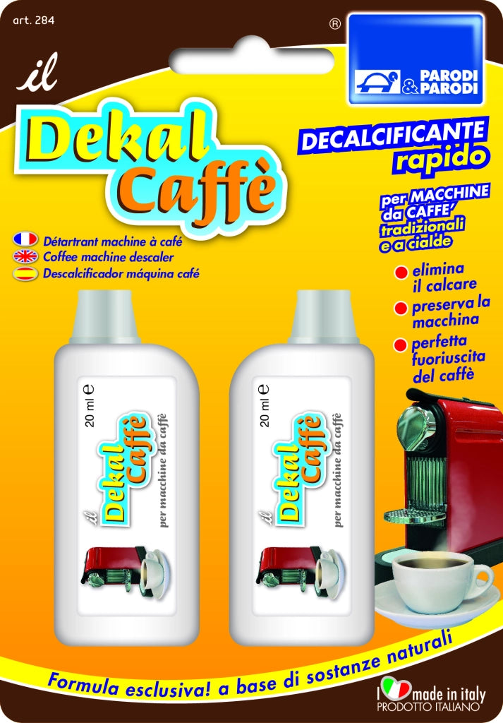 Decalcificante Macchina da Caffè 2pz da 20ml Elimina il Calcare Migliora il Gusto