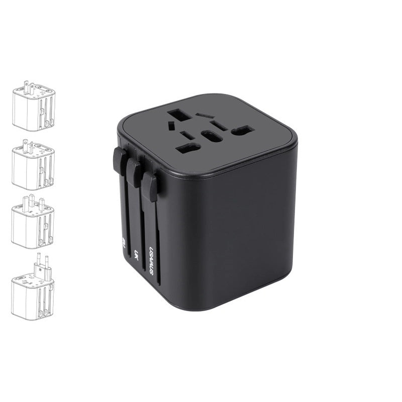 ADATTATORE MULTISTANDARD DA VIAGGIO EU/UK/USA/AUS