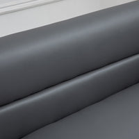 Divano 2 Posti 164x71x75 cm in PVC Grigio