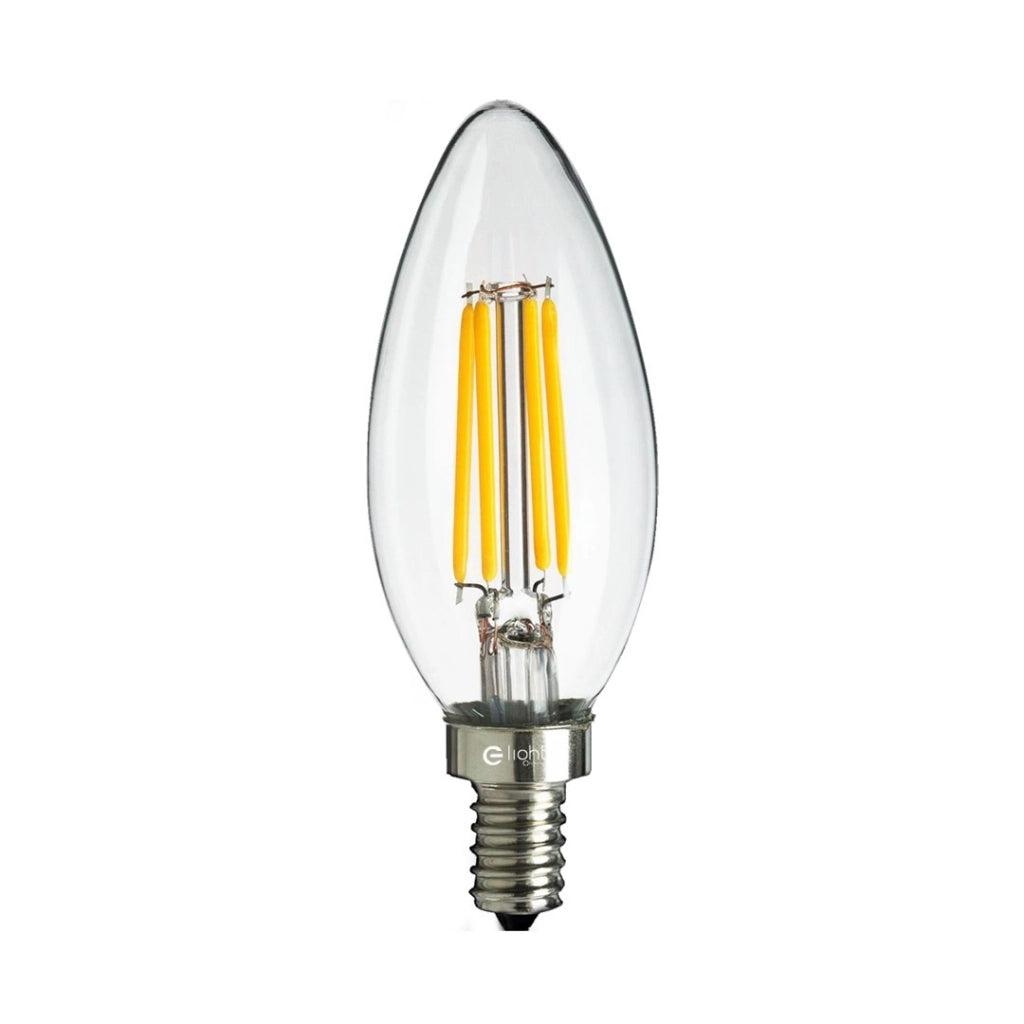 Lampadina LED Filament 5W Candela E14 4000K 820lm