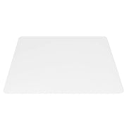 Tappetino trasparente per sedie per pavimenti in legno massello, Tappeto protettivo in PVC per sedie con rotelle 180 x 160 cm-Tappetini