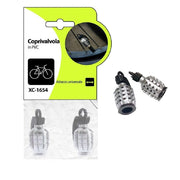 Trade Shop - Coprivalvola Pvc Tappo Valvola Forma Di Granata Bici Attacco Universale Xc-1654 -
