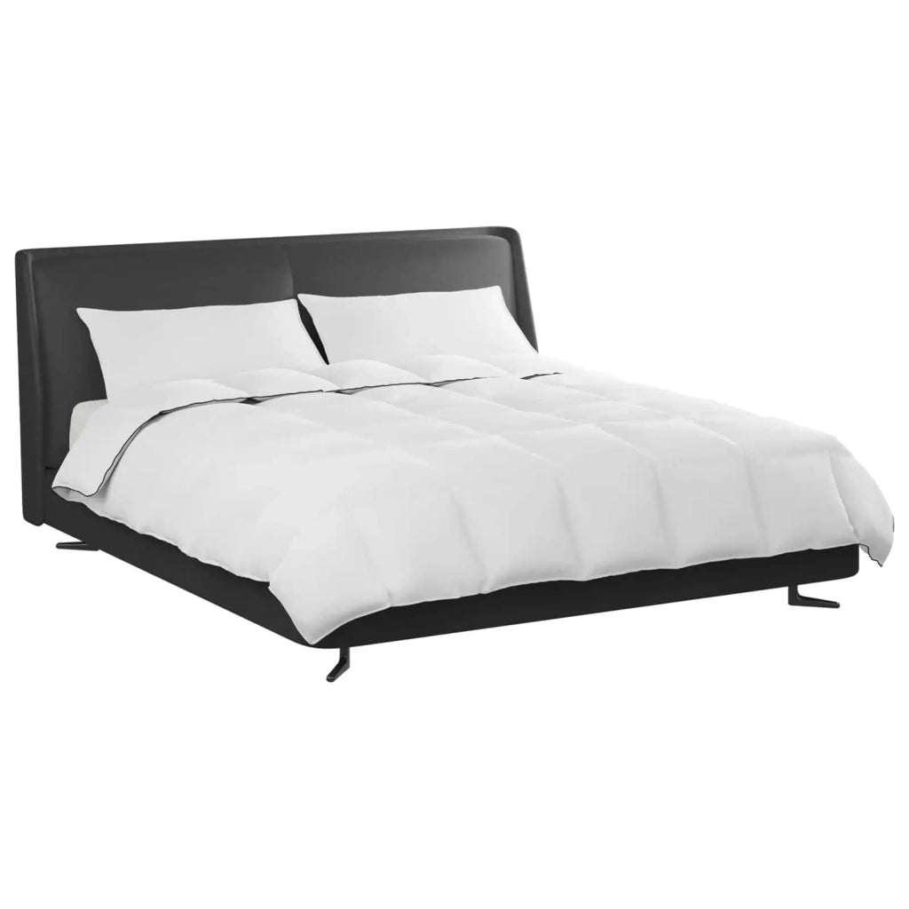 Duvet Invernale con cuscino 3 pcs Bianco Piuma d'anatra 3376876