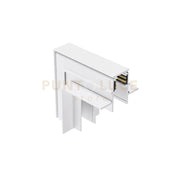 GBIGIB3- ANGOLO MECCANICO 90°  PARETE/SOFFITTO SISTEMA BINARIO INCASSO COLORE BIANCO