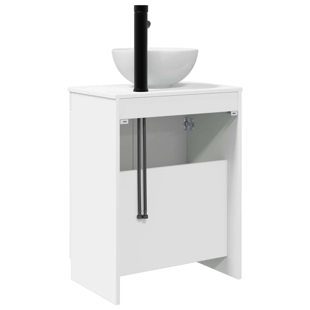 Mobile da bagno con lavabo Bianco Lucido 54 x 35 x 83 cm