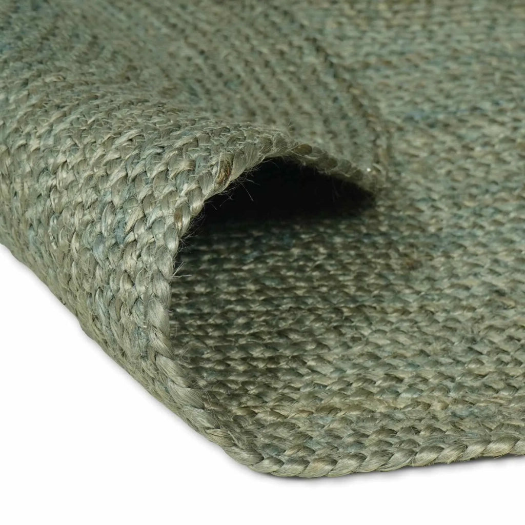 Tappeti per area Verde Oliva 100 x 152 cm Juta