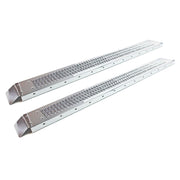 2x Rampa di carico 160x22,5x4,5cm 400kg binario di collisione in acciaio zincato 16_0001221