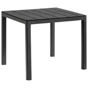 BICA Spa Tavolo Doge Grafite 78x78x74 cm Polipropilene