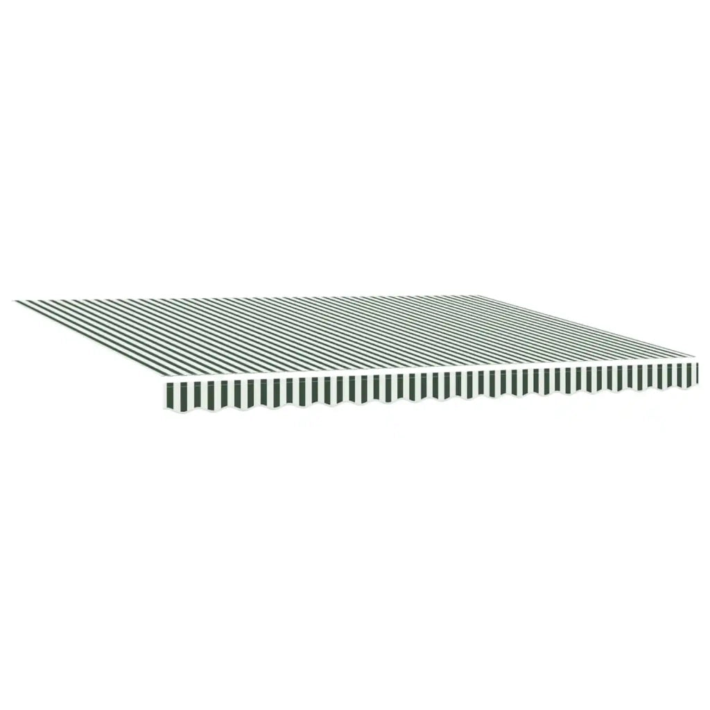 Tenda da Sole | Tenda retrattile manuale con LED Verde e Bianco 4 ¡Á 3 m