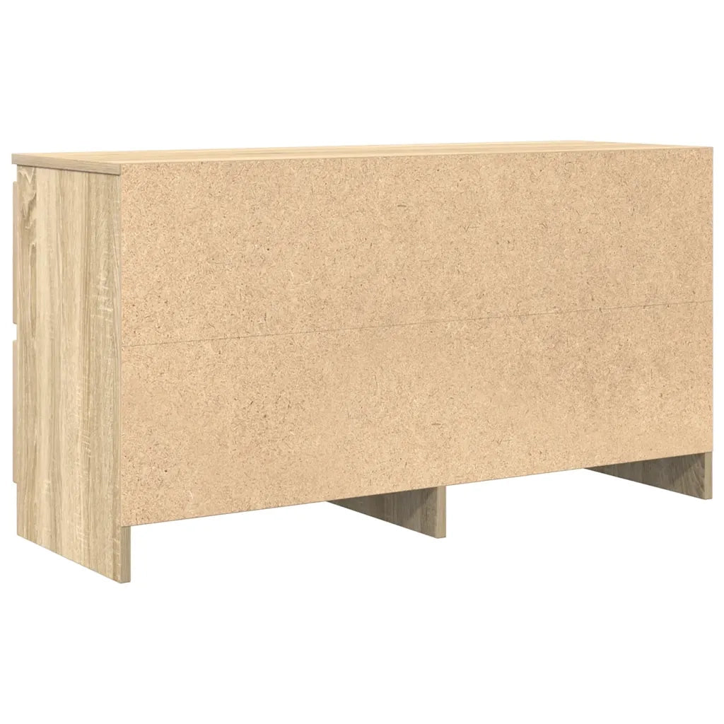 Mobile Porta TV Rovere Sonoma 100x35x54 cm in Legno Multistrato 861798