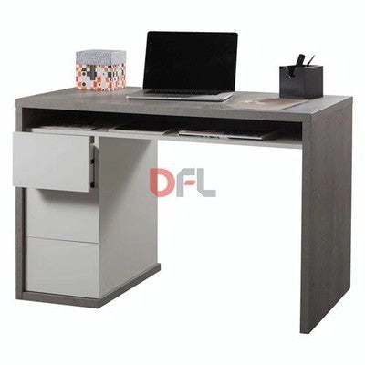 SCRIVANIA LINEA AGRINIO CON 3 CASSETTI LATERALI CM. 110X60X75H