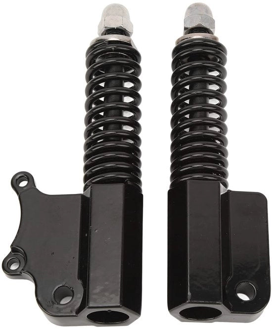 Sistema di Ammortizzazione Idraulico - 200 mm - Lame in Alluminio - Flessibili - Fittabile con M12 - Adatto per Biciclette Elettriche - Idoneo per...