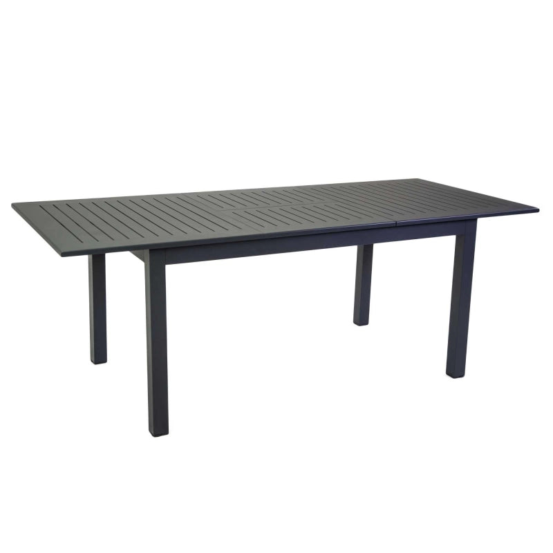Tavolo alluminio Monterey allungabile antracite cm150/210x89h75