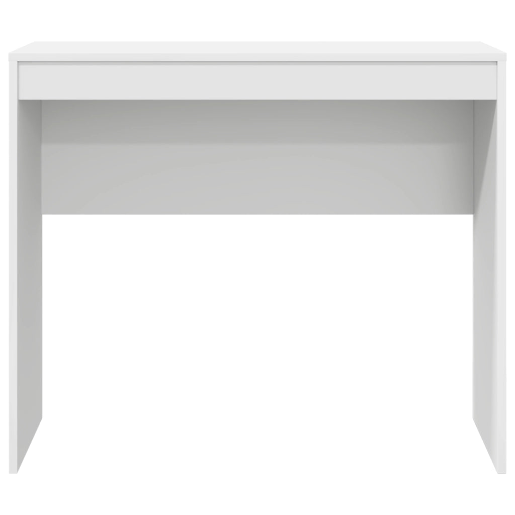 Scrivania minimalista Bianca Legno ingegnerizzato Media Minimalistica