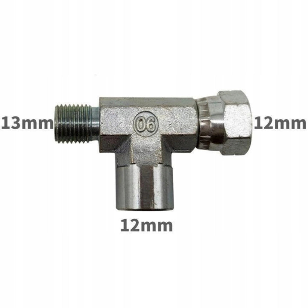 Manometro Lineare con Tridente 1/4" – Acciaio Inox, Precisione 2,5 | 0-40 MPa, Scala MPa/psi