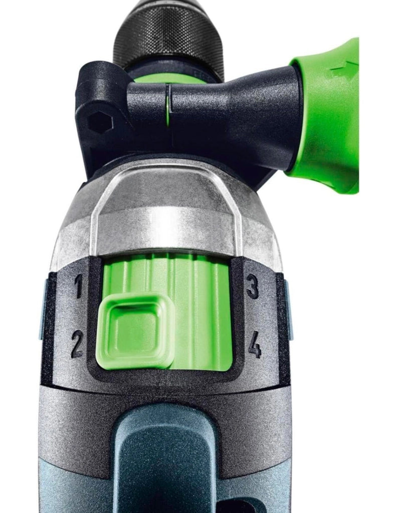 Trapano a Percussione FESTOOL QUADRIVE TPC 18/4 I-Basic (1 x 5,0 Ah + Systainer SYS3 M 187)