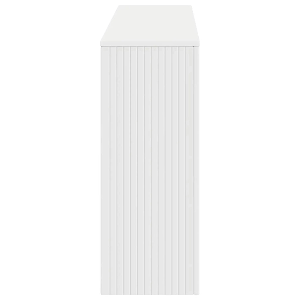 Tavolo consolle Bianco 155 x 29 x 74 cm Legno ingegnerizzato