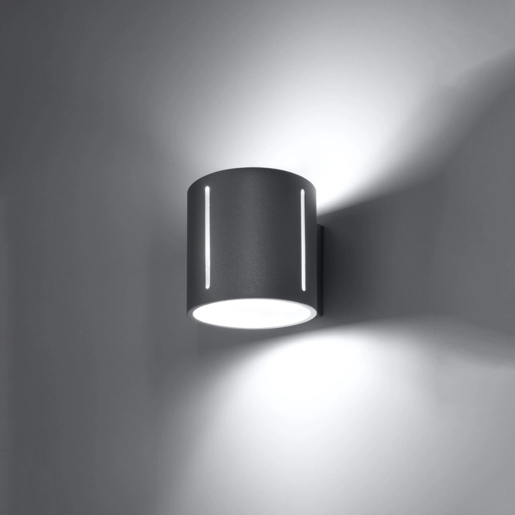 Applique Ramona grigio alluminio G9 Pure Lume PU.0354