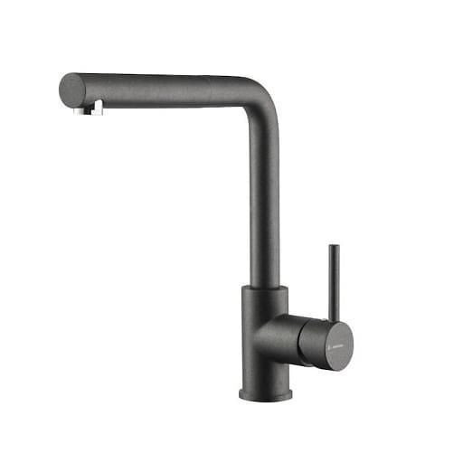 Newform X-Trend 63425.43.238 - Miscelatore da cucina Mono Splitcomando, installazione su piano-vasca, materiale ottone, bocca girevole e doccetta estraibile, altezza 29,6 cm, antracite