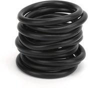 Set di O-ring in gomma - 10 pezzi - Fissaggi di protezione - Rilascio rapido - Elastomeri