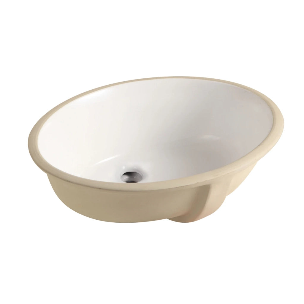 Lavabo sottopiano LINPH 49,5x41,5 cm bianco