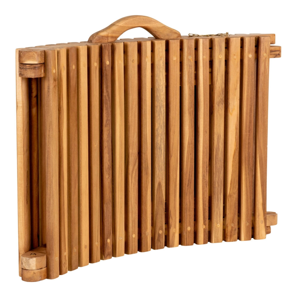 Sdraio Arrieta, Marrone, Legno, 160x50x25 cm