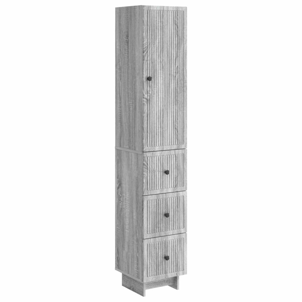Set di armadi 2 pcs 33 x 34,5 x 90 cm Legno ingegnerizzato