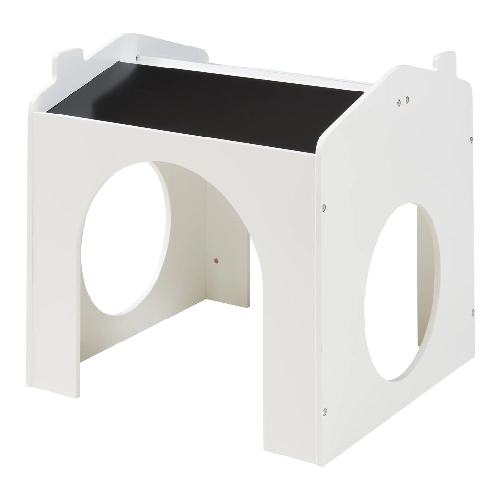 Set tavolo da disegno per bambini e 2 sedie bianco 03_0009445