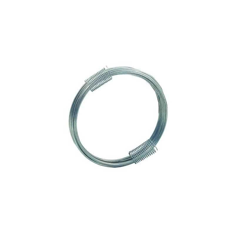 Filo per Fiori Zincato Cotto 20 Matassine Mm.0,40 N.16 Gr.50
