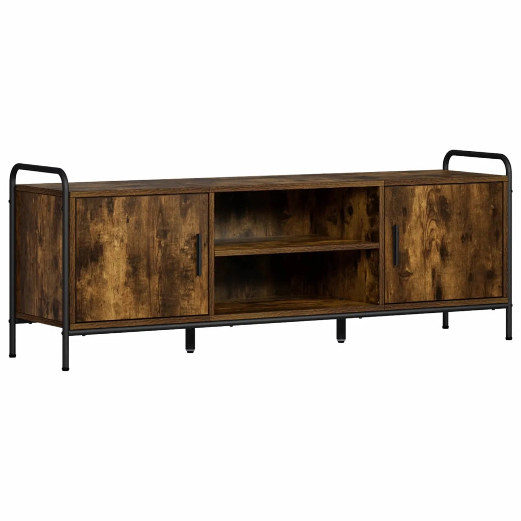 Mobile TV 133 x 33 x 50 cm Rovere Fumo Legno ingegnerizzato 8013718