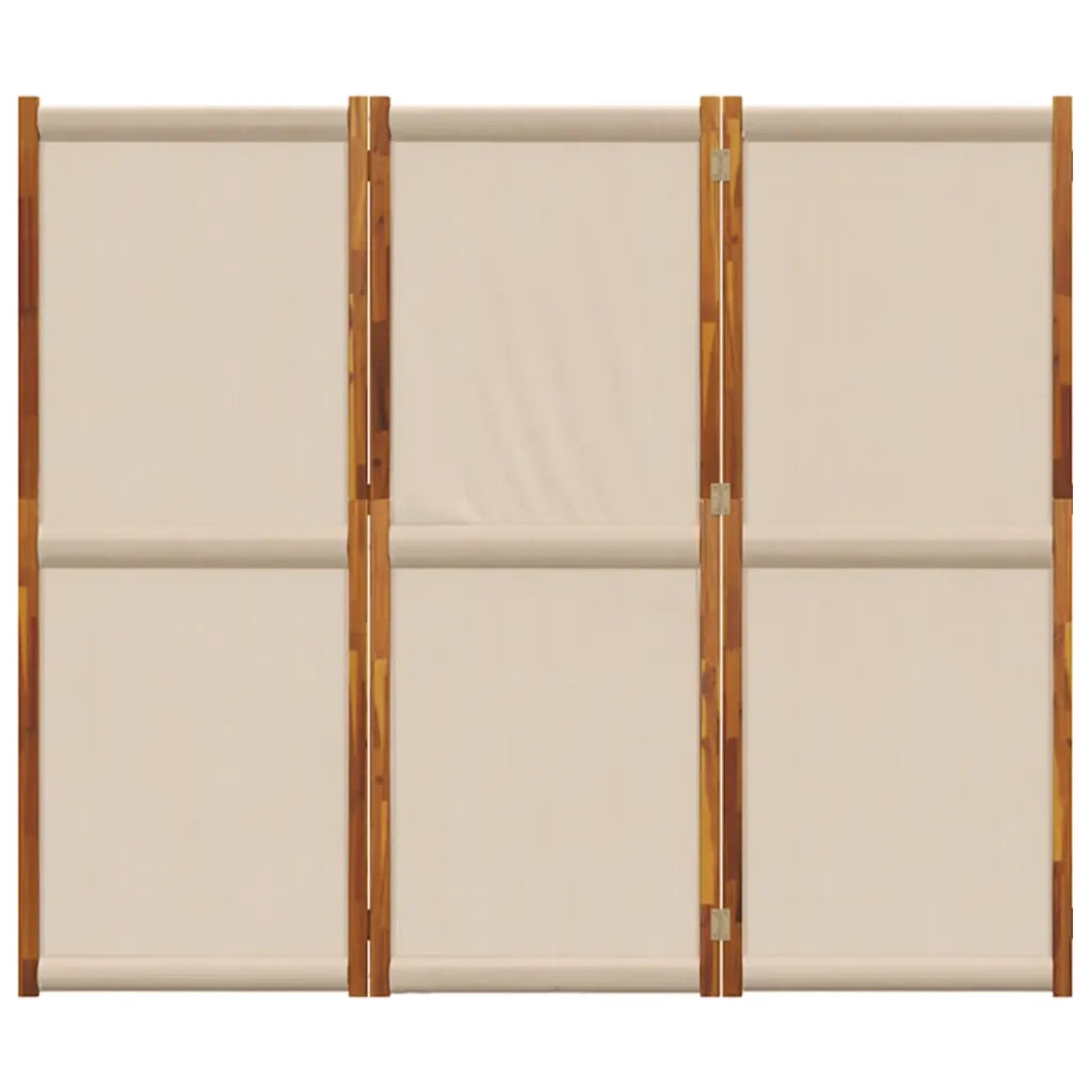 Divisorio a 3 Pannelli Tortora 210x180 cm 4003363