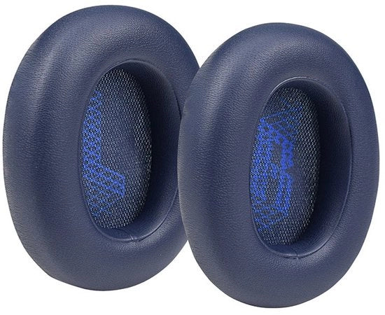 2 pezzi di cuffie di supporto adatto per JBL Live 650BT NC / 660 NC cuffia - schiuma soffice - protezione in gel - colore blu scuro