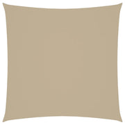 Parasole a vela | Telo Ombra | Vela da ombra in Tela Oxford Quadrato 6x6 m Beige