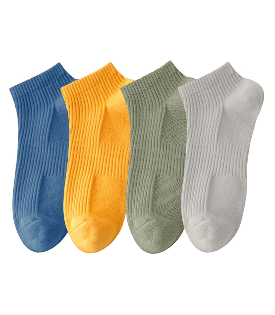 Calzini Caviglia Unisex | Cotone Costellato Traspirante di Xinjiang | Taglia Unica 35–42 EU
