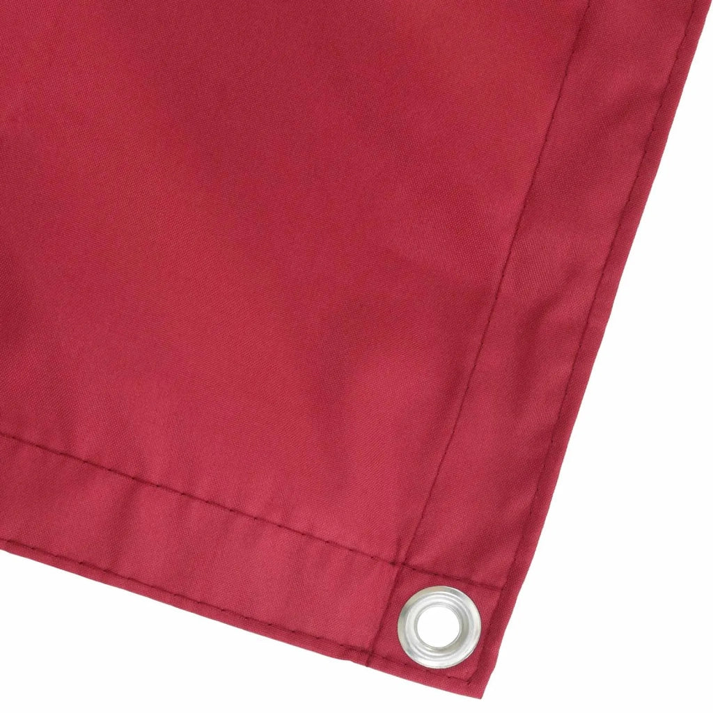 Schermo da balcone | Paravento da Balcone Rosso 110 x 1000 cm Tessuto Oxford