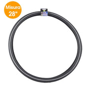 Trade Shop - Pneumatico Per Bicicletta Corsa Riflettente 28" 1/2 Con Battistrada Bici Ruota -