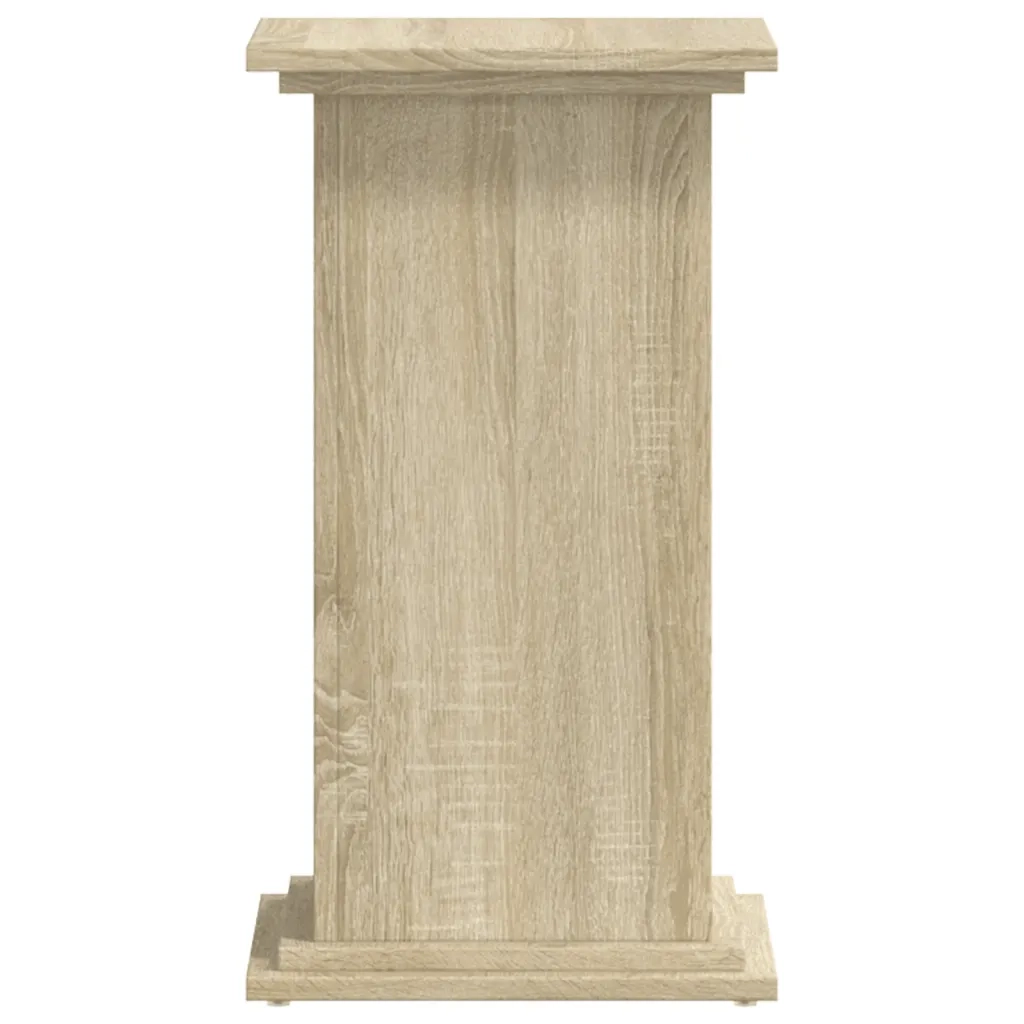Supporto per piante | Sostegno per piante Rovere Sonoma 33x33x60 cm Legno Multistrato