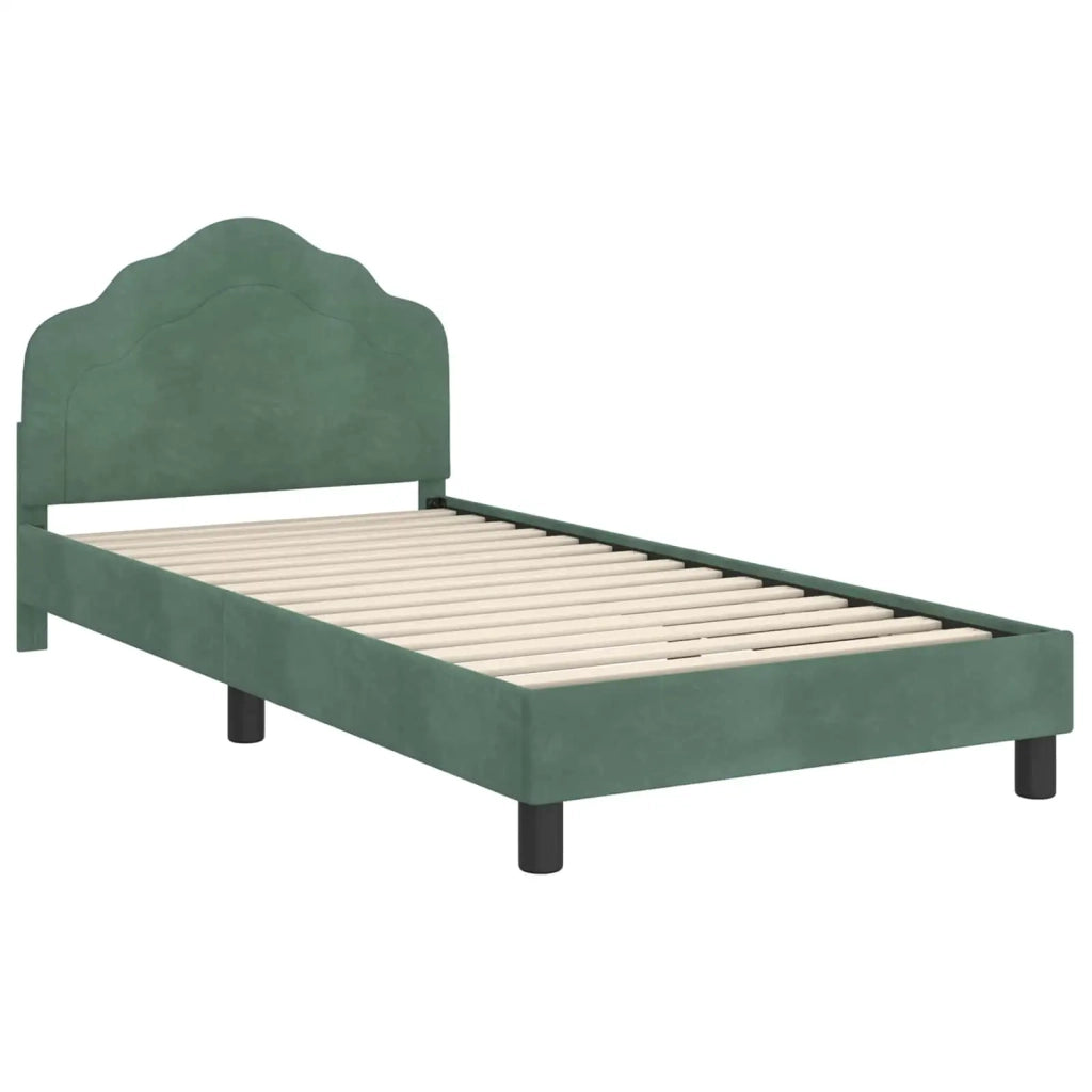 Struttura letto bambini con testata-Giroletto per bambini Verde Mare 90 x 200 cm 821208