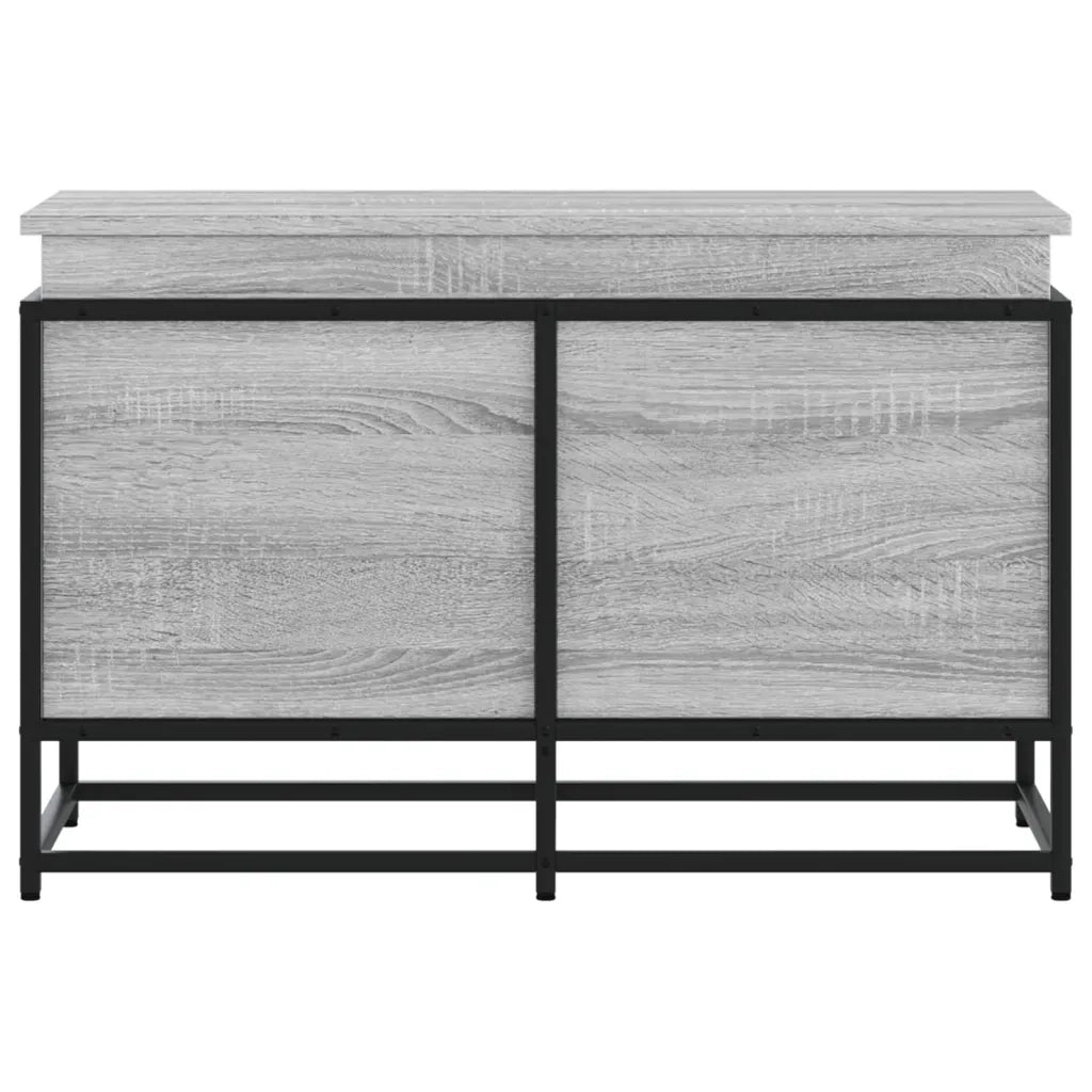 Contenitore con Coperchio Grigio Sonoma 80x40x51,5cm Truciolato 848802