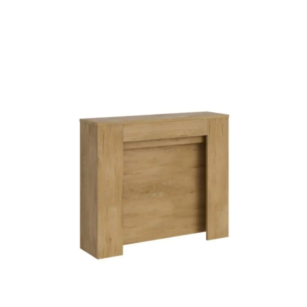 shopinnovativo - Consolle allungabile 90Ã—25/211 cm Kiba Quercia Naturale